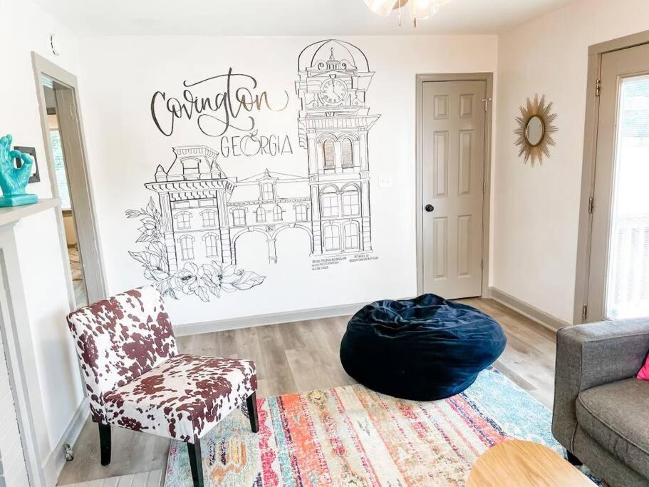 Blue Bungalow W/ Free Golf Cart 1/2 Mi From Square Covington Eksteriør bilde