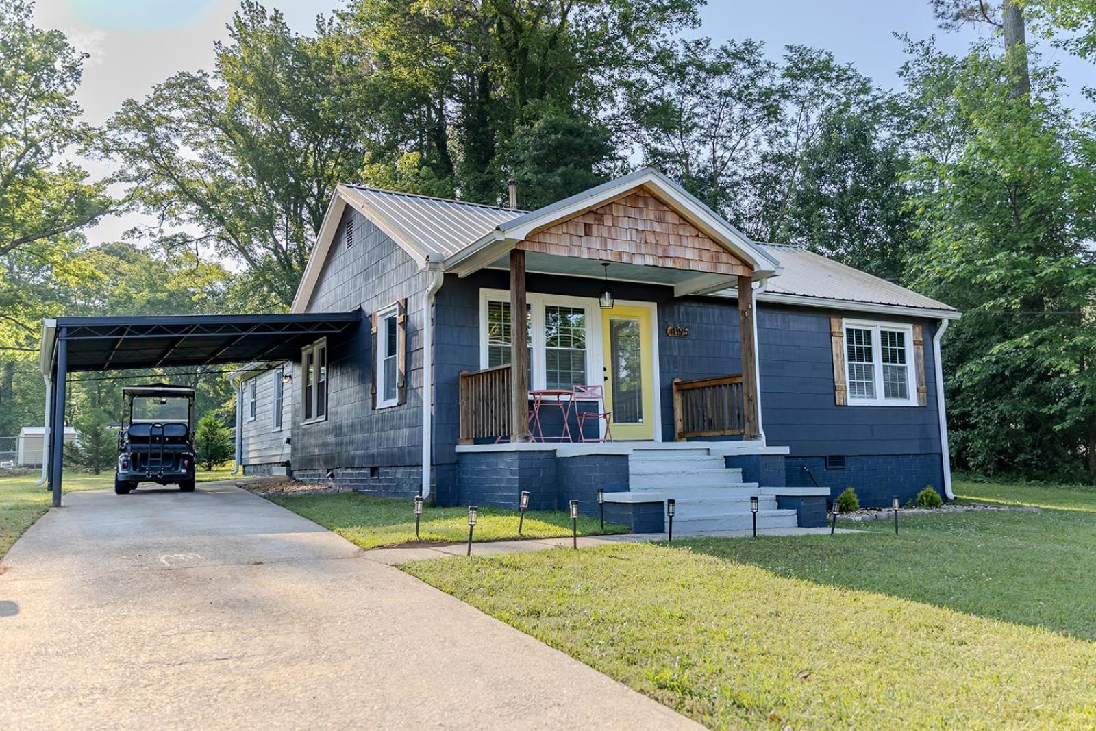 Blue Bungalow W/ Free Golf Cart 1/2 Mi From Square Covington Eksteriør bilde