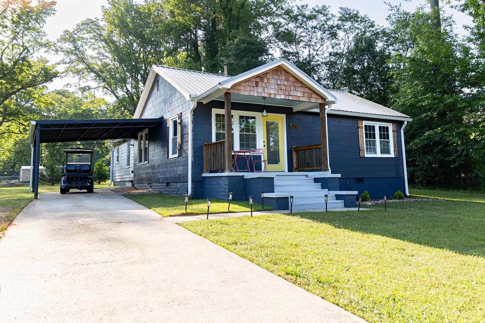 Blue Bungalow W/ Free Golf Cart 1/2 Mi From Square Covington Eksteriør bilde