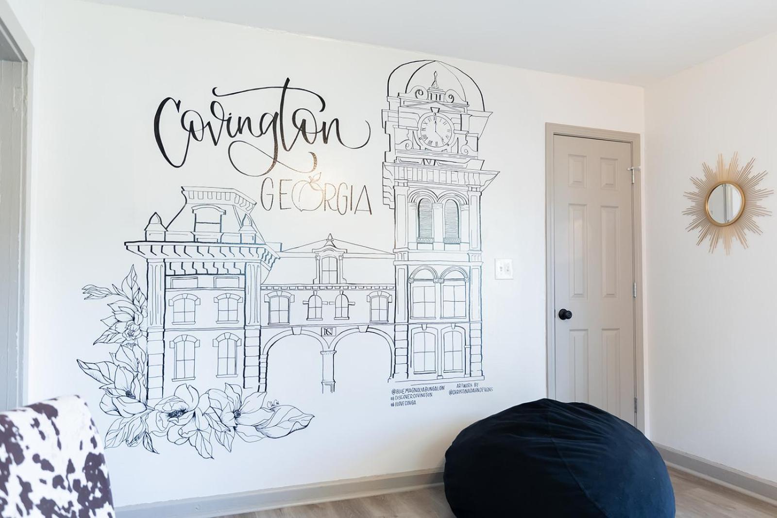 Blue Bungalow W/ Free Golf Cart 1/2 Mi From Square Covington Eksteriør bilde